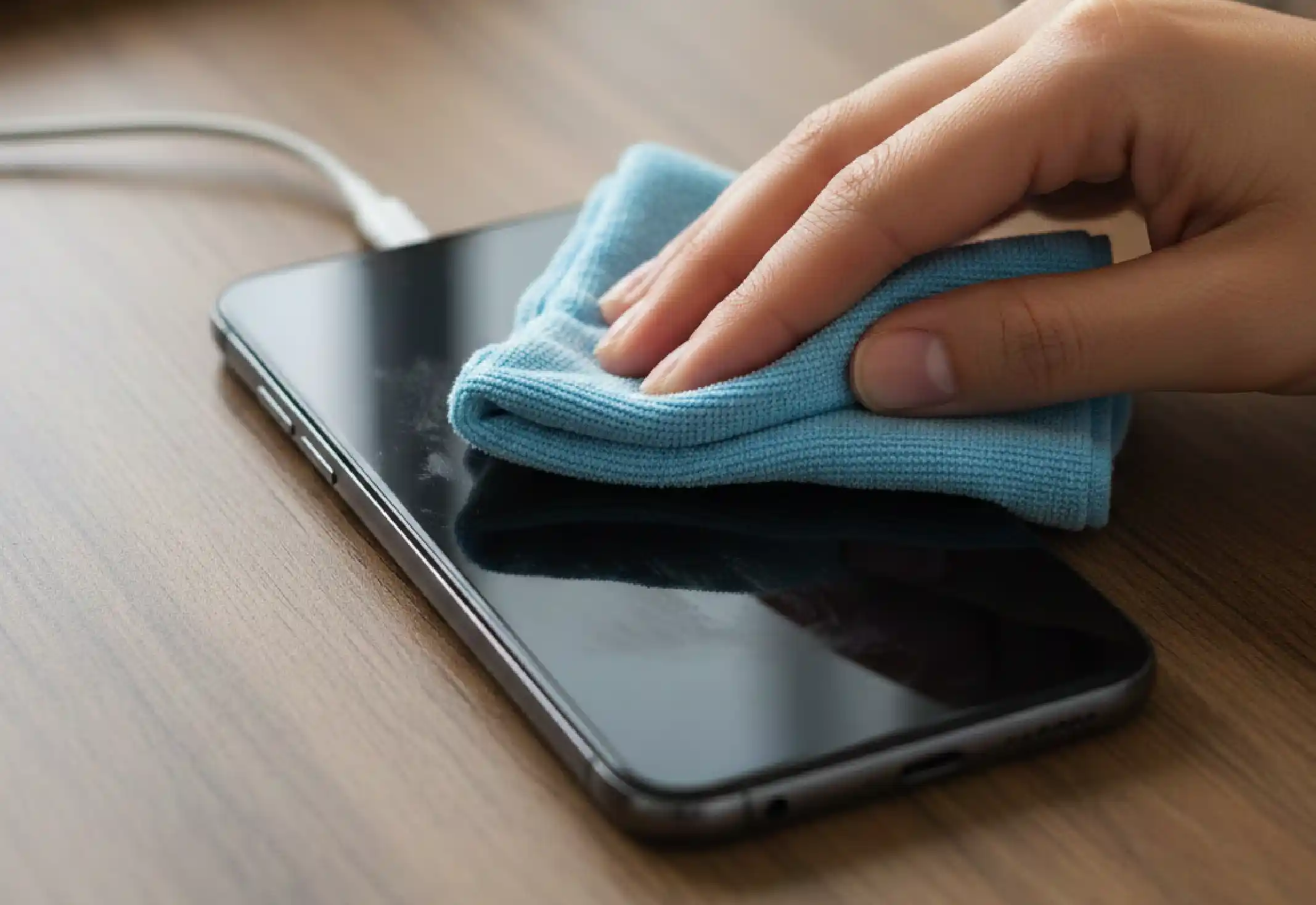 จำนำมือถือ 11 ทำความสะอาดเครื่อง